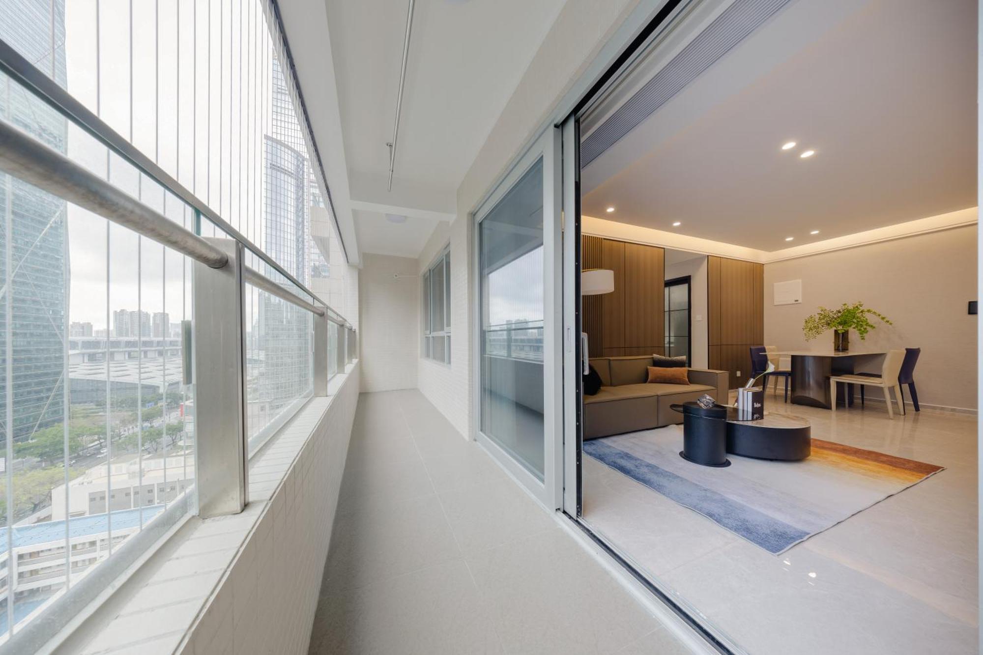 XI Ke Executive Apartment - Shenzhen Futian Exhibition Center Eksteriør billede