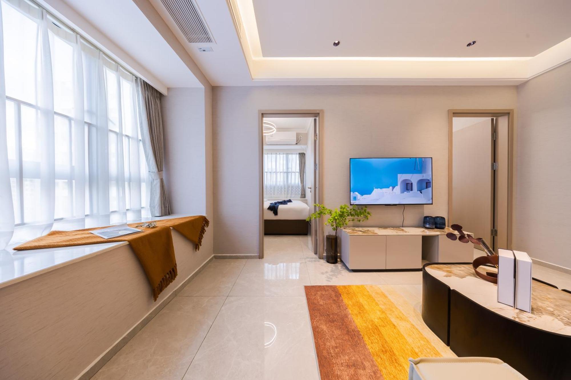 XI Ke Executive Apartment - Shenzhen Futian Exhibition Center Eksteriør billede