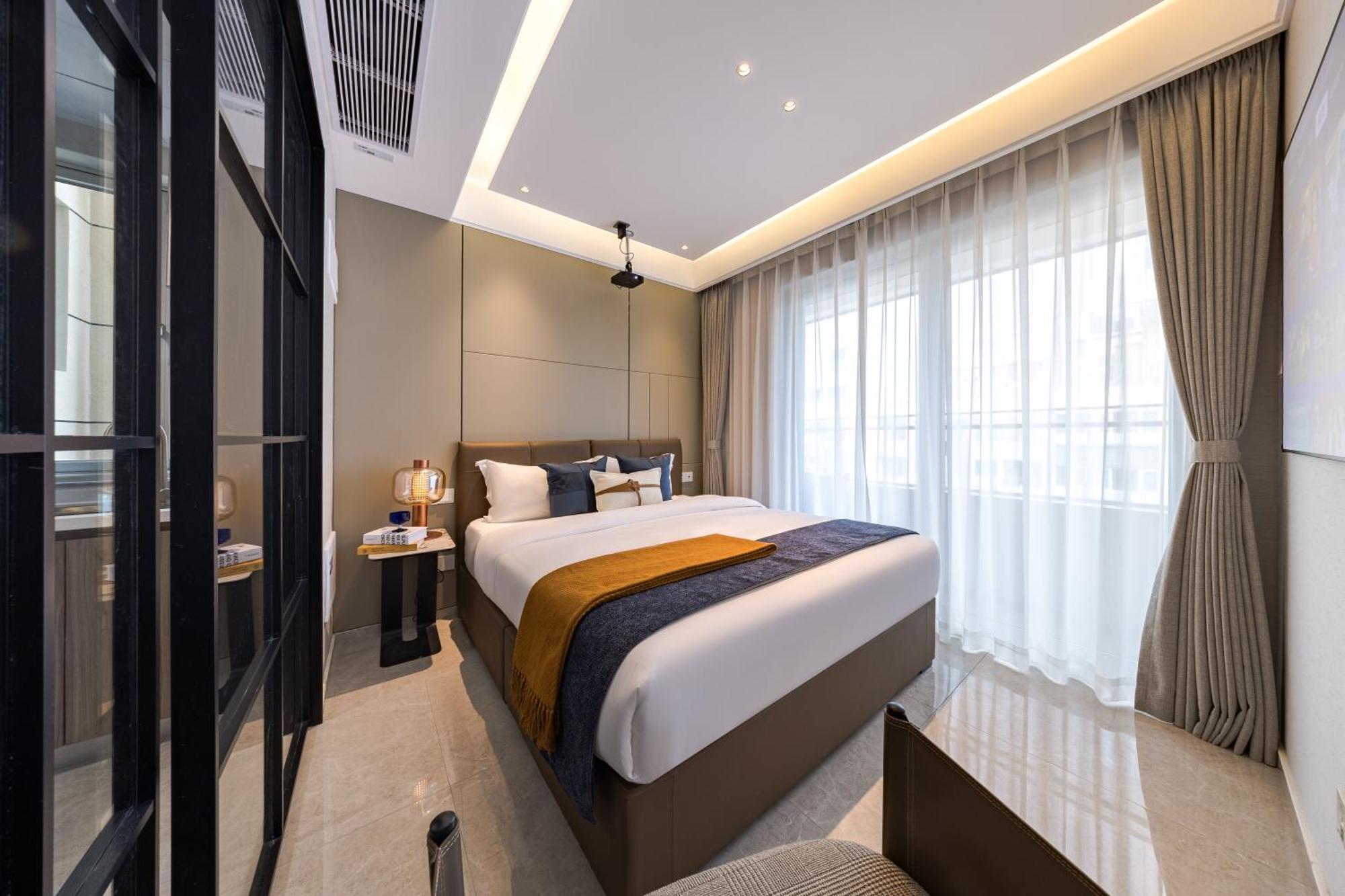 XI Ke Executive Apartment - Shenzhen Futian Exhibition Center Eksteriør billede