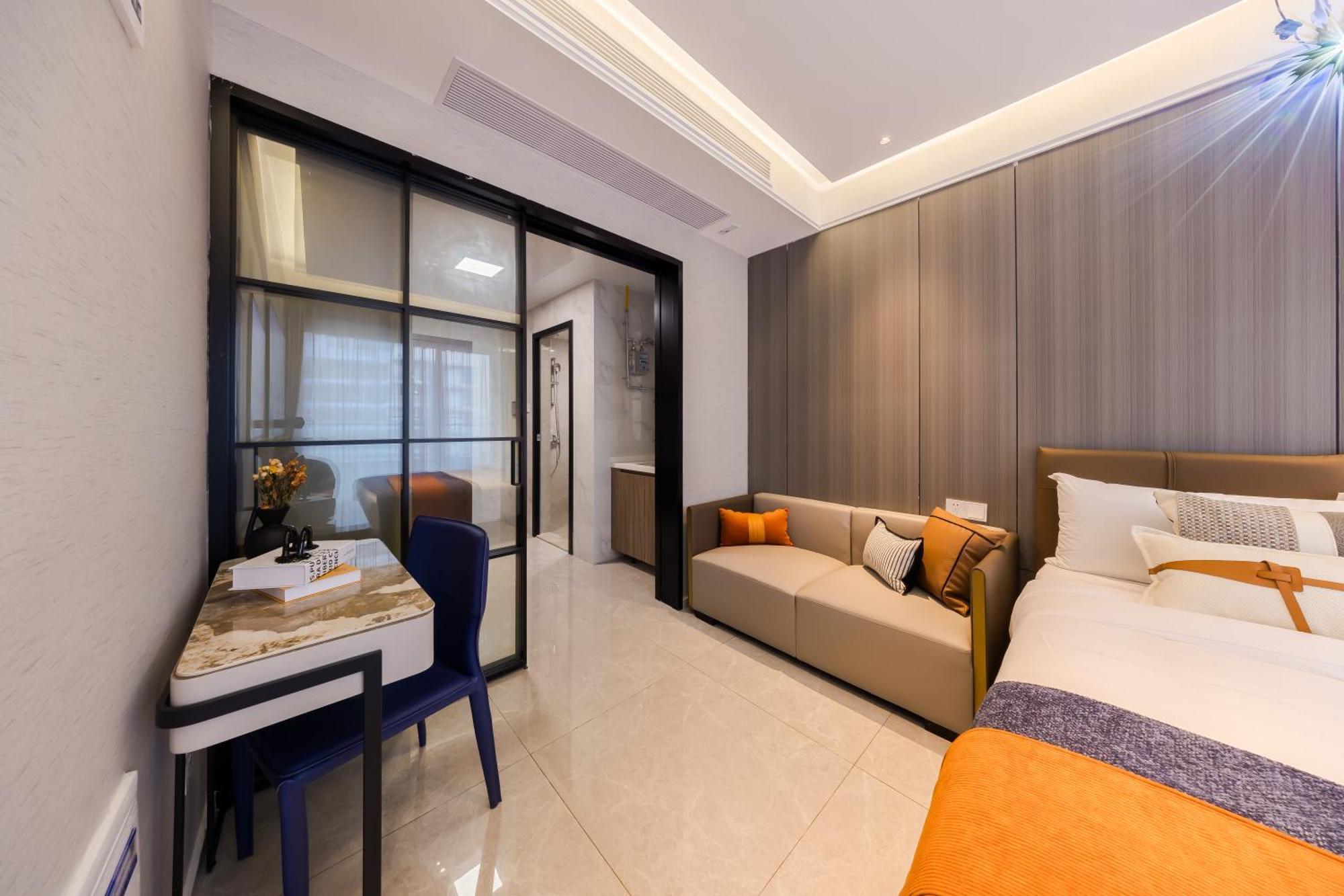 XI Ke Executive Apartment - Shenzhen Futian Exhibition Center Eksteriør billede