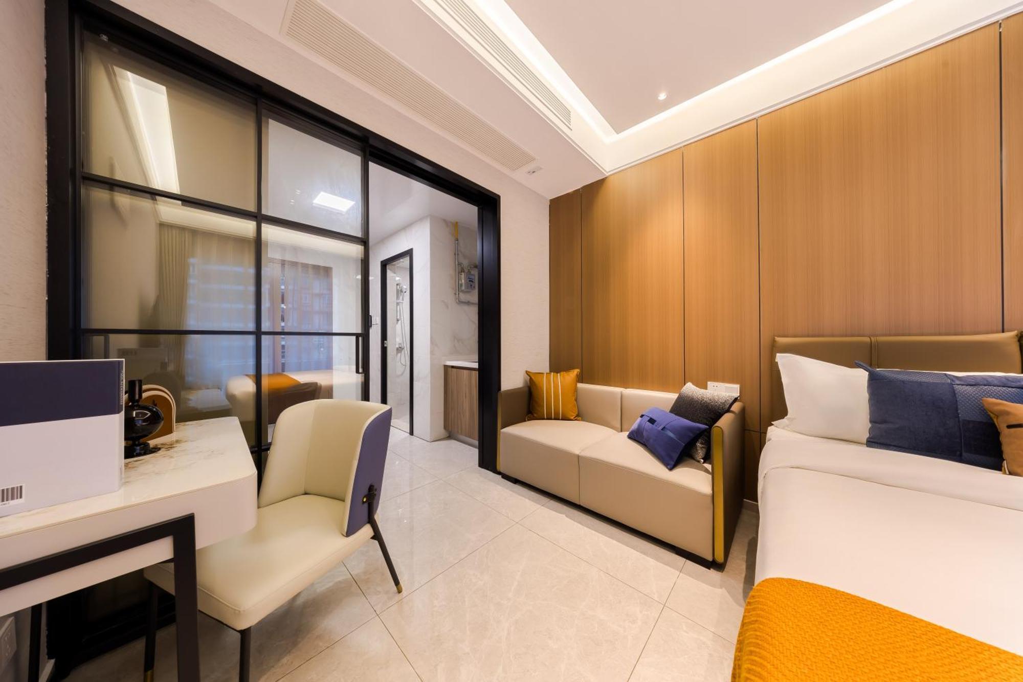 XI Ke Executive Apartment - Shenzhen Futian Exhibition Center Eksteriør billede