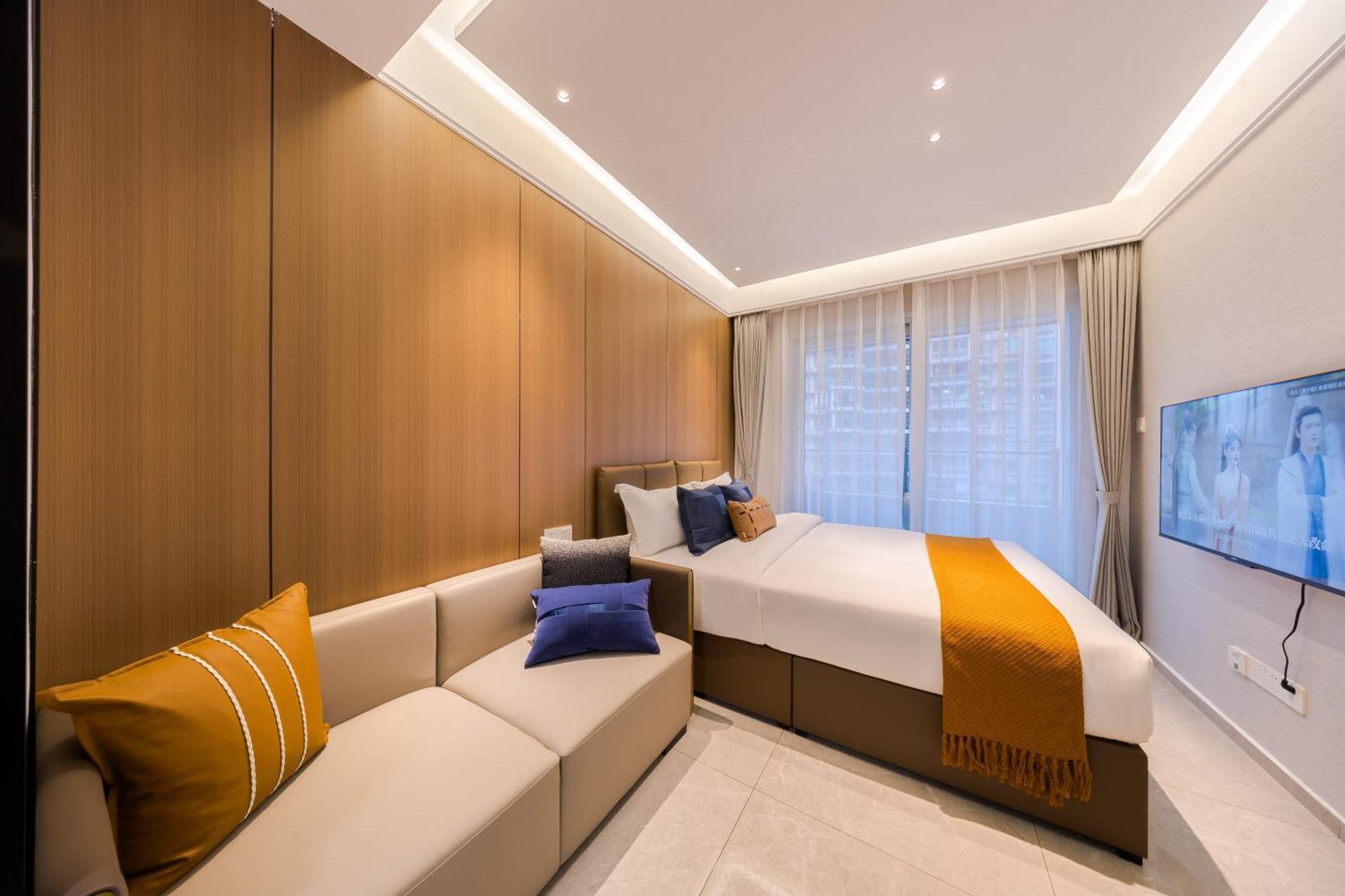 XI Ke Executive Apartment - Shenzhen Futian Exhibition Center Eksteriør billede
